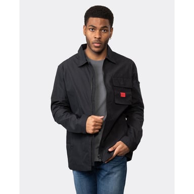 HUGO Emmond Mens Zip Overshirt