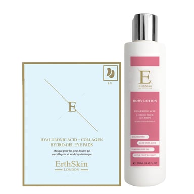 Ácido Hialurónico + Colágeno Loción Corporal 250ml + Ácido Hialurónico + Colágeno Hidrogel Contorno de Ojos 5 X 2