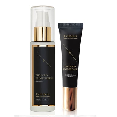 Serum Elixir Antiarrugas Oro 24k + Crema Contorno de Ojos Oro 24k