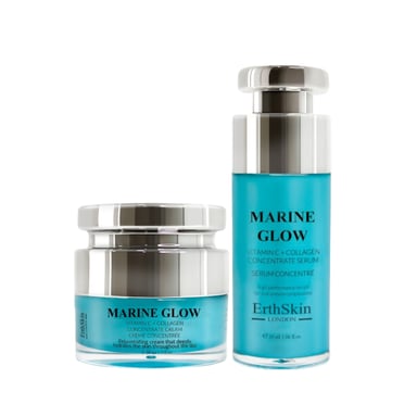 Sérum Concentrado Vitamina C + Colágeno Marine Glow 30ml + Crema Concentrada Vitamina C Marine Glow 50ml