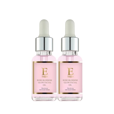 2x Aceite Facial Resplandor de Flor de Rosa 30ml