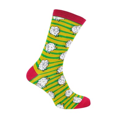 1 paquete de calcetines de bambú con estampado de animales para hombre