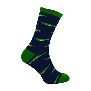 1 paquete de calcetines de bambú con estampado de animales para hombre