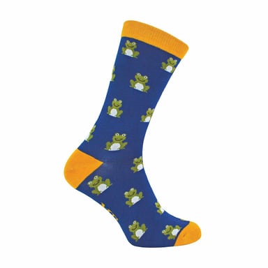 1 paquete de calcetines de bambú con estampado de animales para hombre