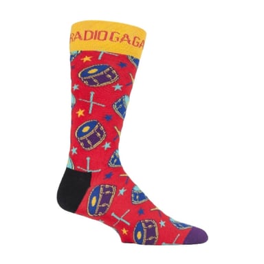1 paquete de calcetines para hombre con licencia oficial Queen Novelty Socks