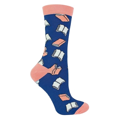 Calcetines de bambú para mujer | Regalo para amantes de los libros