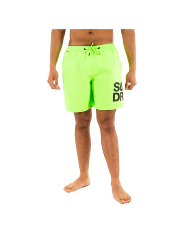 Traje de baño neón de Superdry para hombre