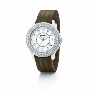 Folli Follie Reloj de mujer Cuarzo plateado