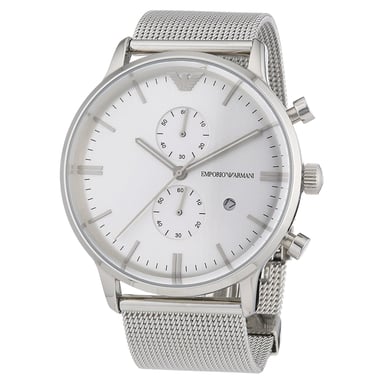 Emporio Armani Reloj de hombre Cuarzo plateado