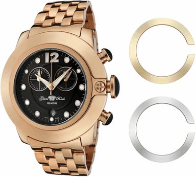 Glam Rock Reloj de mujer Cuarzo rosa
