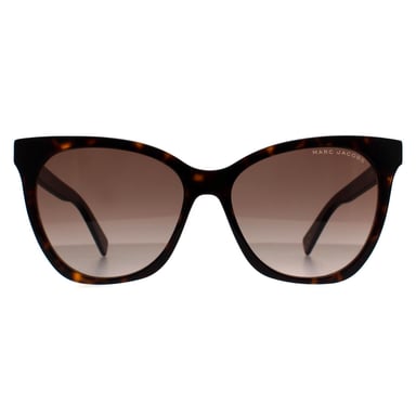 Marc Jacobs Cat Eye Womens Dark Havana Brown Gradient MARC 336/S