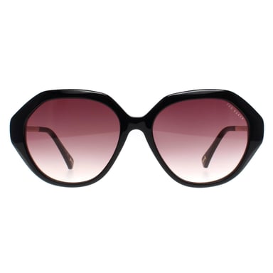 Ted Baker Cuadrado Womens Negro Marrón Gradiente TB1731 Georgi