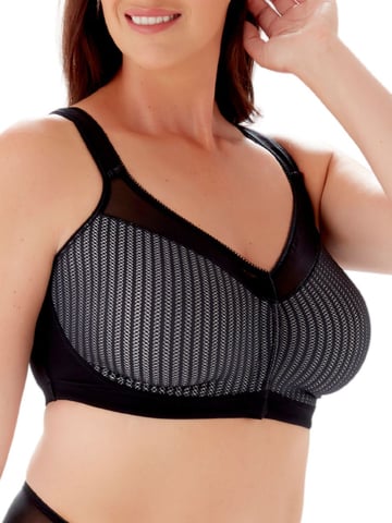 Beauty Stripe Front Fastening Bra