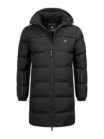 Arctic Seven Parka de Invierno Acolchado para Hombre Negra