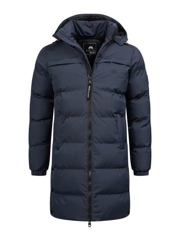 Arctic Seven Parka de Invierno Acolchado para Hombre Marina de Guerra