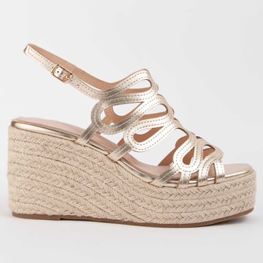 Montevita Sandalia De Cuña Salia2 Dorado