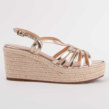 Montevita Sandalia De Cuña Salia6 Dorado