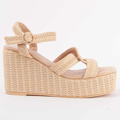 Montevita Sandalia De Cuña Salia11 Beige