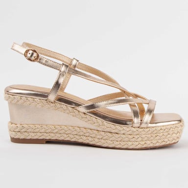 Montevita Sandalia De Cuña Salia5 Dorado