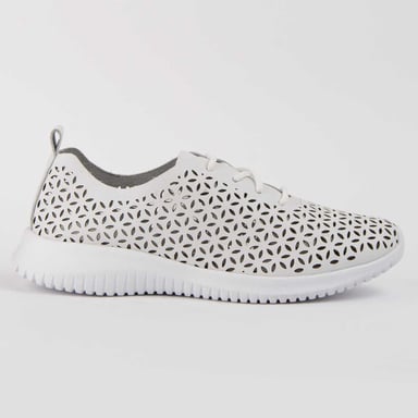 Purapiel Zapato Oxford Reyza Blanco