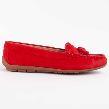 Purapiel Mocasín Meilis3 Rojo