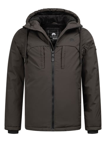 Arctic Seven Chaqueta de Invierno para Hombre Gris Oscuro