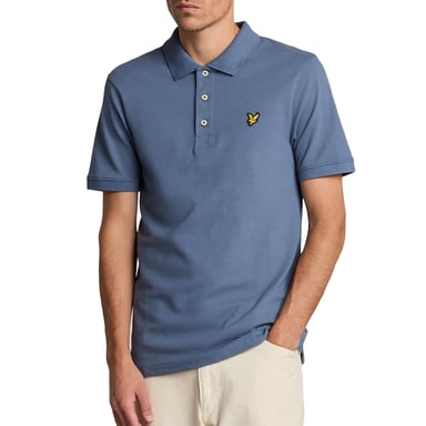 Lyle & Scott Camiseta Polo de Hombre de Manga Corta para Verano Golf de Algodón Jersey Deportivo