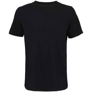 SOLS Unisex Adult Tuner Plain T-Shirt (Deep Black)
