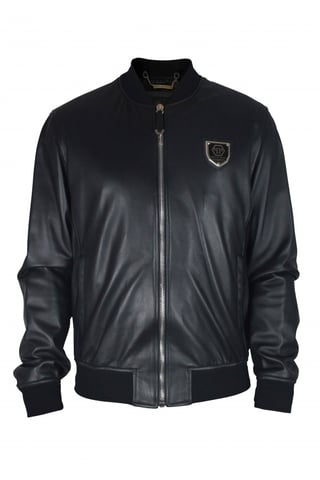 Philipp Plein Chaqueta Bomber Negro