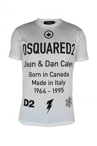 Dsquared2 Camiseta Blanco