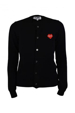 Comme des garçons Chaleco Negro
