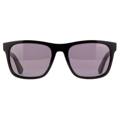 Gafas de sol negras brillantes de policía