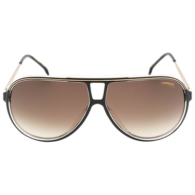 Gafas de sol Carrera con lentes degradados en marrón y detalle negro en dorado