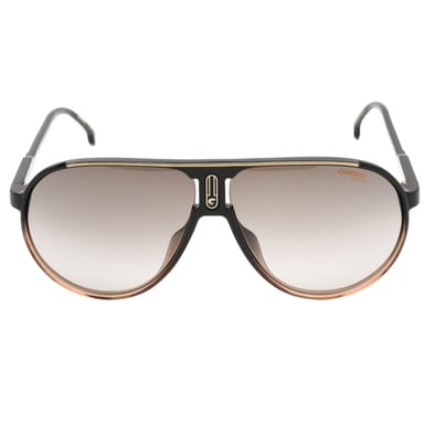 Gafas de sol Carrera Brown con lentes degradados y detalle negro en color marrón
