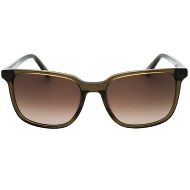 Gafas de sol verdes con lentes SF marrones de Banana Republic