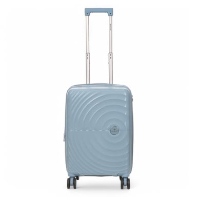 Maleta rígida de cabina PP de 55 x 37 x 22 cm, apta para Easyjet y Ryanair.