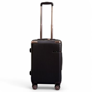 Maleta rígida de cabina de PC de 55 x 36 x 22 cm, apta para Easyjet y Ryanair.