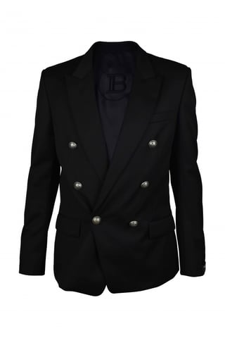 Balmain Chaqueta Negro