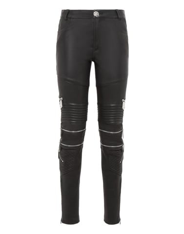 Pantalones De Cuero