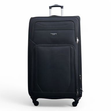 Maleta de viaje extragrande de nailon ligero y suave con 4 ruedas