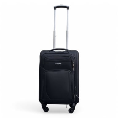 Maleta de cabina expandible de carcasa blanda de 50,5 x 37 x 26 cm, apta para Easyjet y Ryanair.