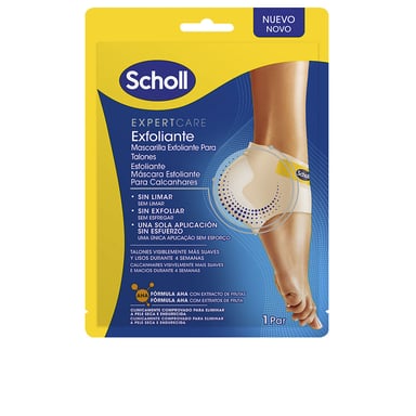 Expert Care Mascarilla Exfoliante Para Talones