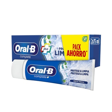 Complete Plus Dentífrico Protege & Limpia Pack 2 X 75 ml