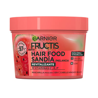 Fructis Hair Food Sandía Mascarilla Revitalizante 350 ml