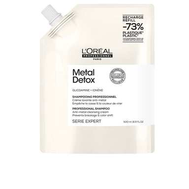 Metal Detox Champú Para Cabello Dañado Recarga 500 ml