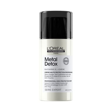 Metal Detox Crema Profesional Sin Aclarado De Alta Protección Para Cabello Dañado 100 ml