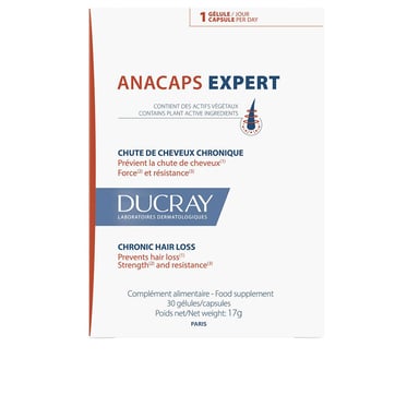 Anacaps Expert Complemento Alimenticio Caída Crónica Del Cabello