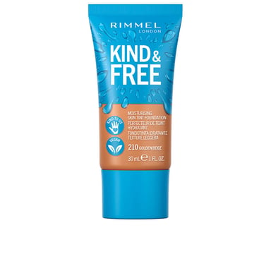 Kind & Free Skin Tint Foundation #210-golden Beige 30 ml