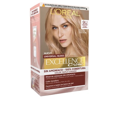 Excellence Nudes Tinte #9u-very Light Blonde