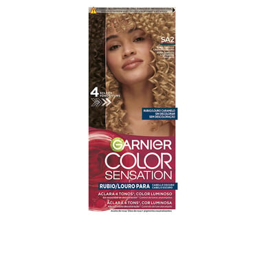 Color Sensation Tinte Rubio Luminoso Sin Decoloración Para Cabello Oscuro #louro Caramelo